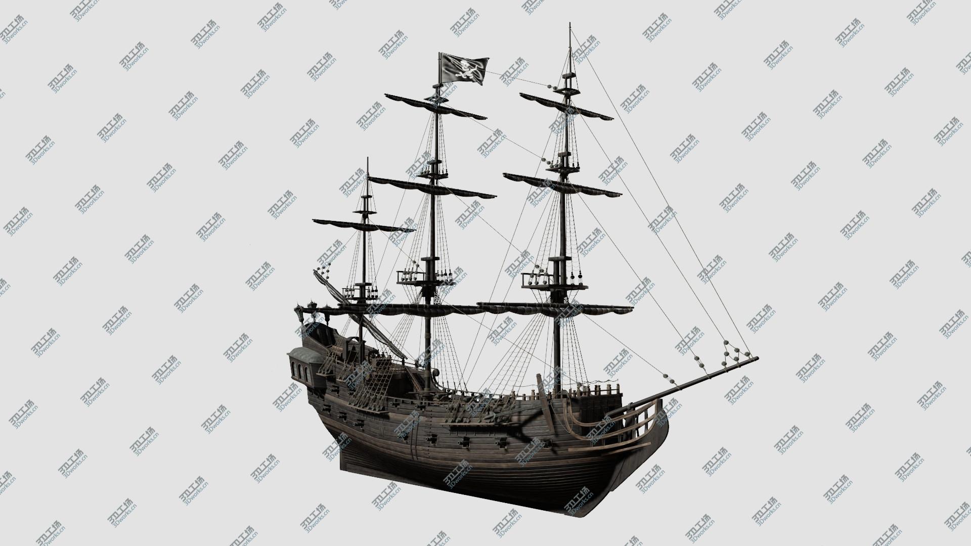 images/goods_img/20210313/3D Galleon Black Pearl Pirate Ship/4.jpg